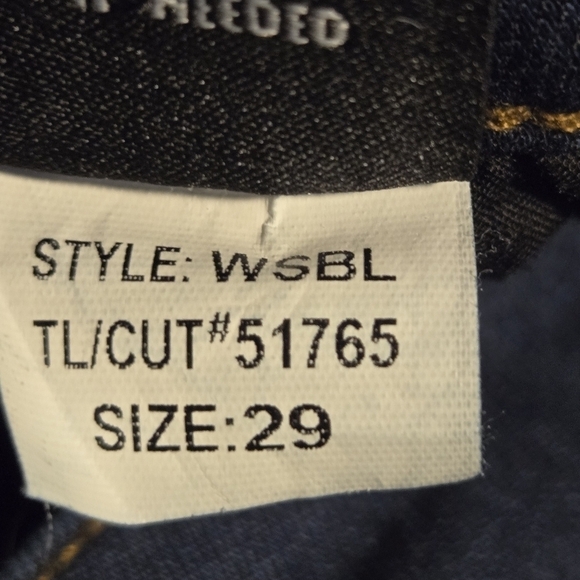 Prosperity Women's Dark Blue Boot Cut Jeans - Picture 10 of 10